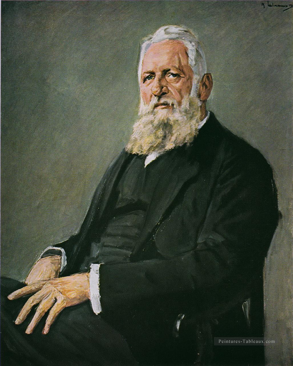 Franz Adickes 1910 Max Liebermann impressionnisme allemand Peintures à l'huile